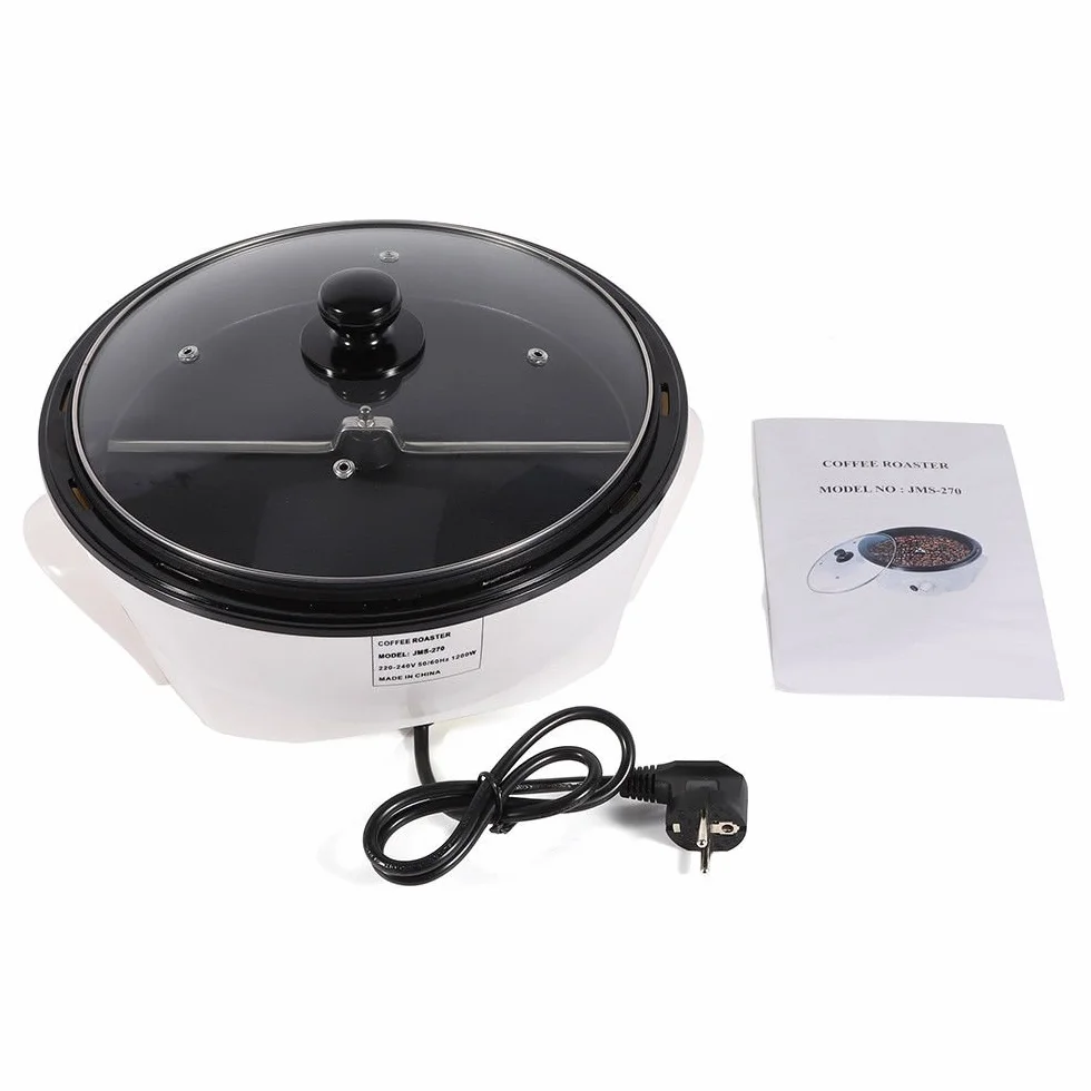 1200 W Elektrische Kaffeeröstmaschine 1500 g Coffee Röstmaschine Bohnenröster Kaffee Röster