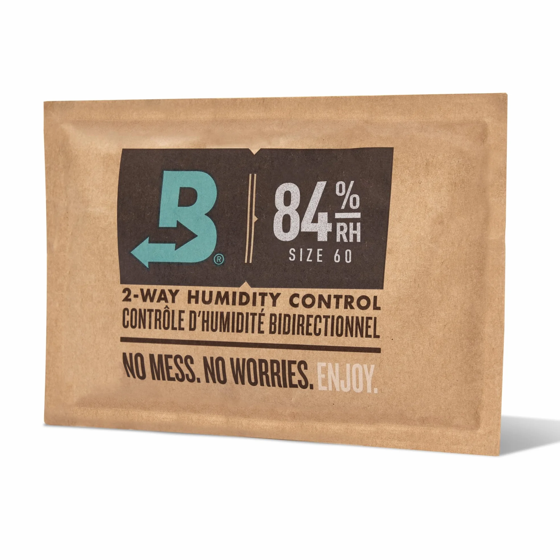 Boveda Humidor-Starter-Set für Zigarren, 100 Stück: Season a Wood Zigarren Humidor Plus erhält Luftfeuchtigkeit mit 2-Wege-Feuchtigkeitskontrolle, inklusive (4) je Größe 60, Boveda 84% RH und 72% RH