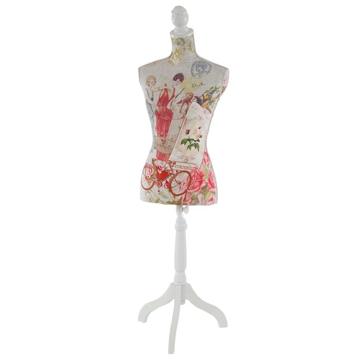 Schneiderpuppe T222, Schaufensterpuppe Torso weiblich, Fiberglas - Frauen