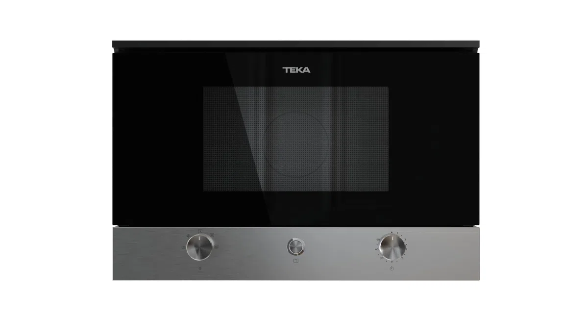 Teka Mikrowelle MS 6220 BI L Edelstahl - Einbau-Mikrowelle - 22 Liter