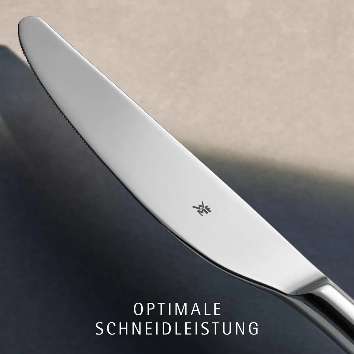 WMF Boston Besteckset 60-teilig für 12 Personen – Cromargan Edelstahl 18/10, poliert und rostfrei, spülmaschinenfest, Monobloc-Messer mit langlebiger Schärfe, elegantes Essbesteck für Alltag und Gäste