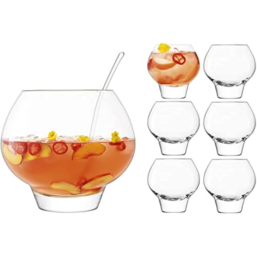 LSA International G1570-00-301 Rum Bowl-Set, glas, Transparent