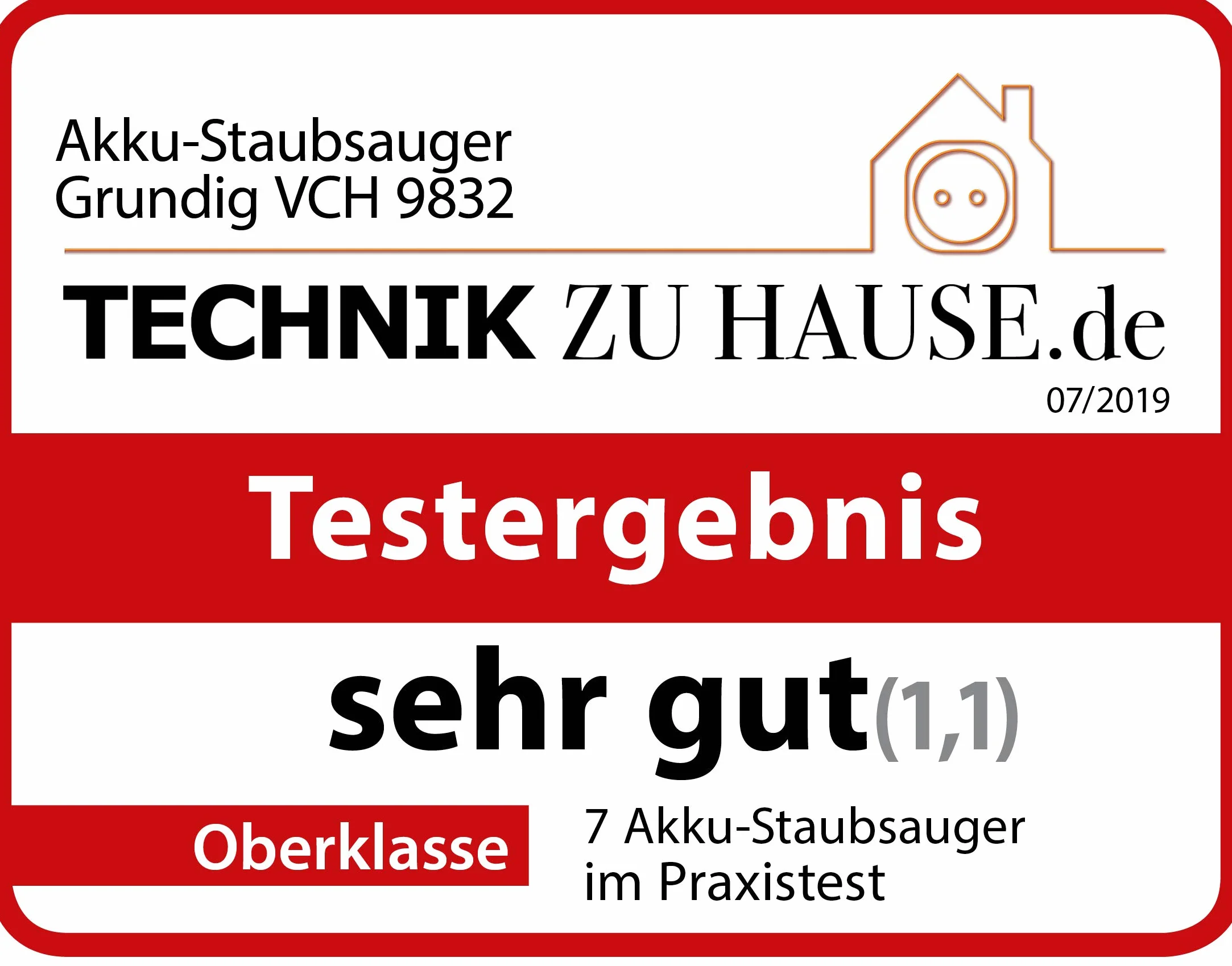 Grundig VCH 9832 2-in-1 Akku- und Handstaubsauger - Kabellos | für Böden, Auto und Möbel | 120 W