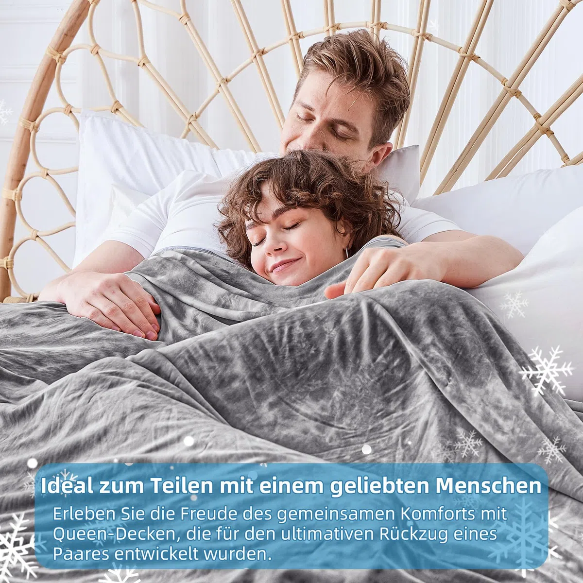 inhand Kühldecke 200 x 220 cm–Selbstkühlende Sommerdecke,Kühldecken zum Schlafen,leichte dünne Kühlende Decke für Mensch und Hund, weiche Kältedecke für Bett, Sofa & Reisedecke, Grau