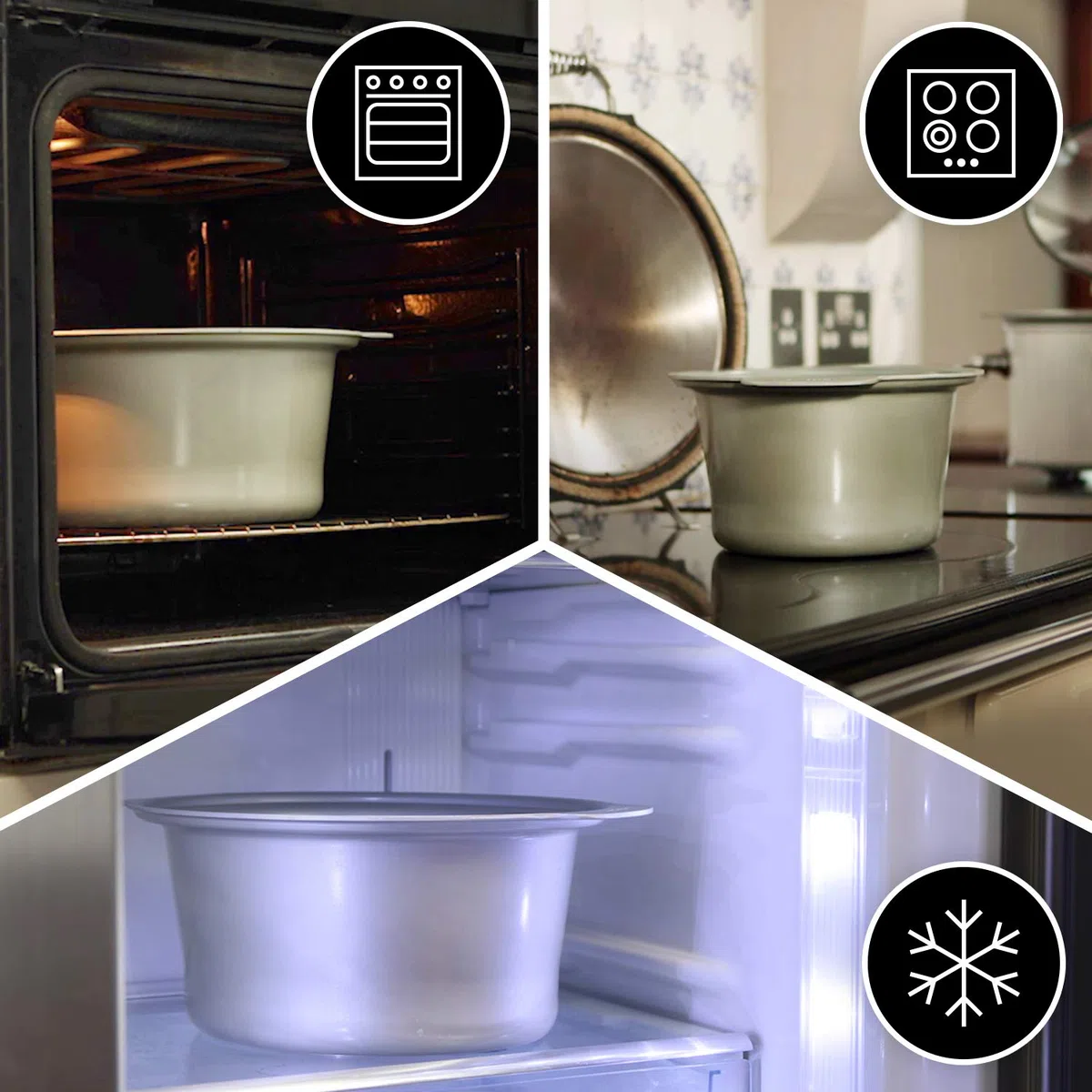 Crockpot Schongarer mit kratzfester DuraCeramic-Antihaftbeschichtung | Warmhaltefunktion | 4 l (3–4 Personen) | Weiß [CSC038X]