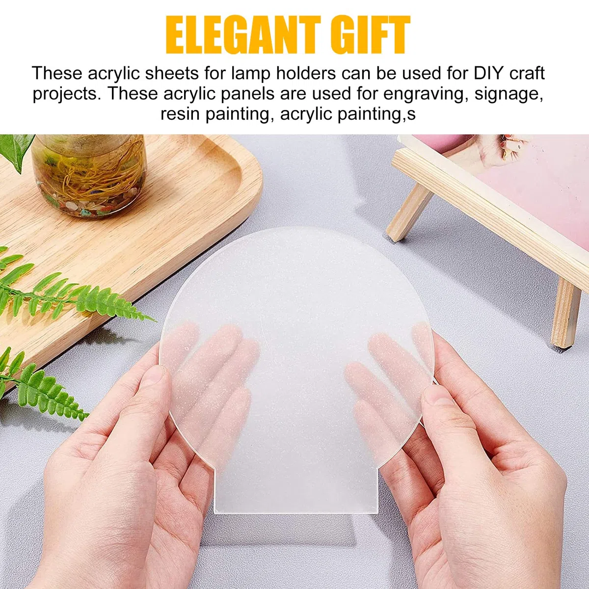 Acrylplatte Transparent Runde Quadrate Platten: 20 Stück 2 mm Acrylglas Platten, Transparente Acrylplatte Runde Quadrate Für LED Lichtbasis, DIY Display Projekte, Handwerk
