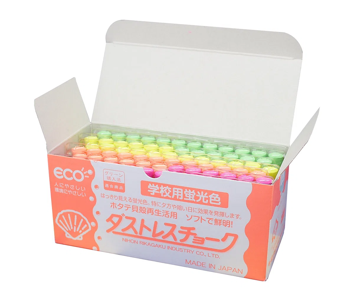 Auf vier Farben DCK-72-4C 72 Einheiten in Japan Physik und Chemie Dasutoresu fluoreszierende Kreide (Japan-Import)