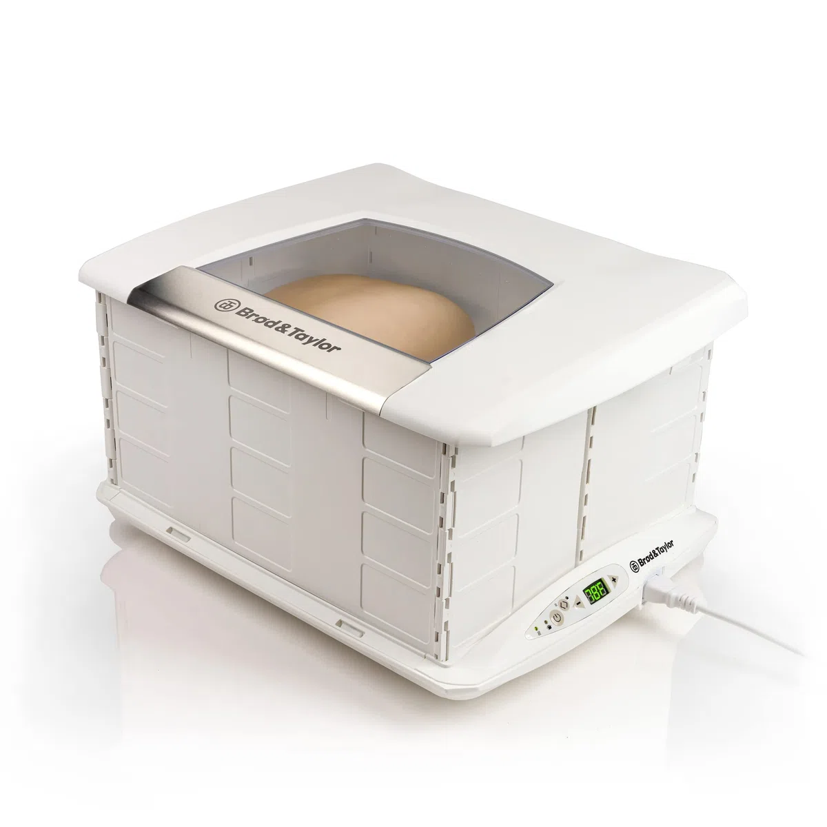 Brod and Taylor Regal-Set, Edelstahl Proofer and Slow Cooker weiß