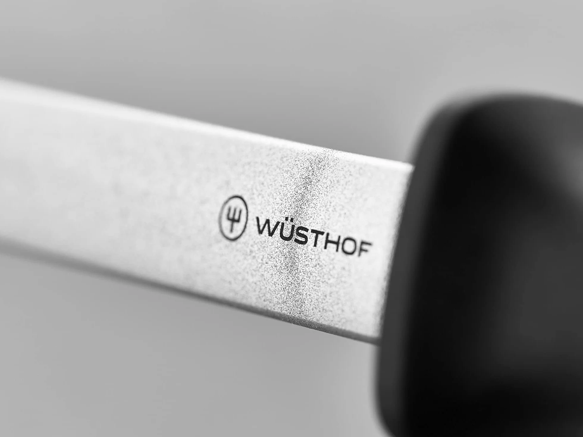 WÜSTHOF Diamant-Schärfstab 23 cm, Schwarz / Silber