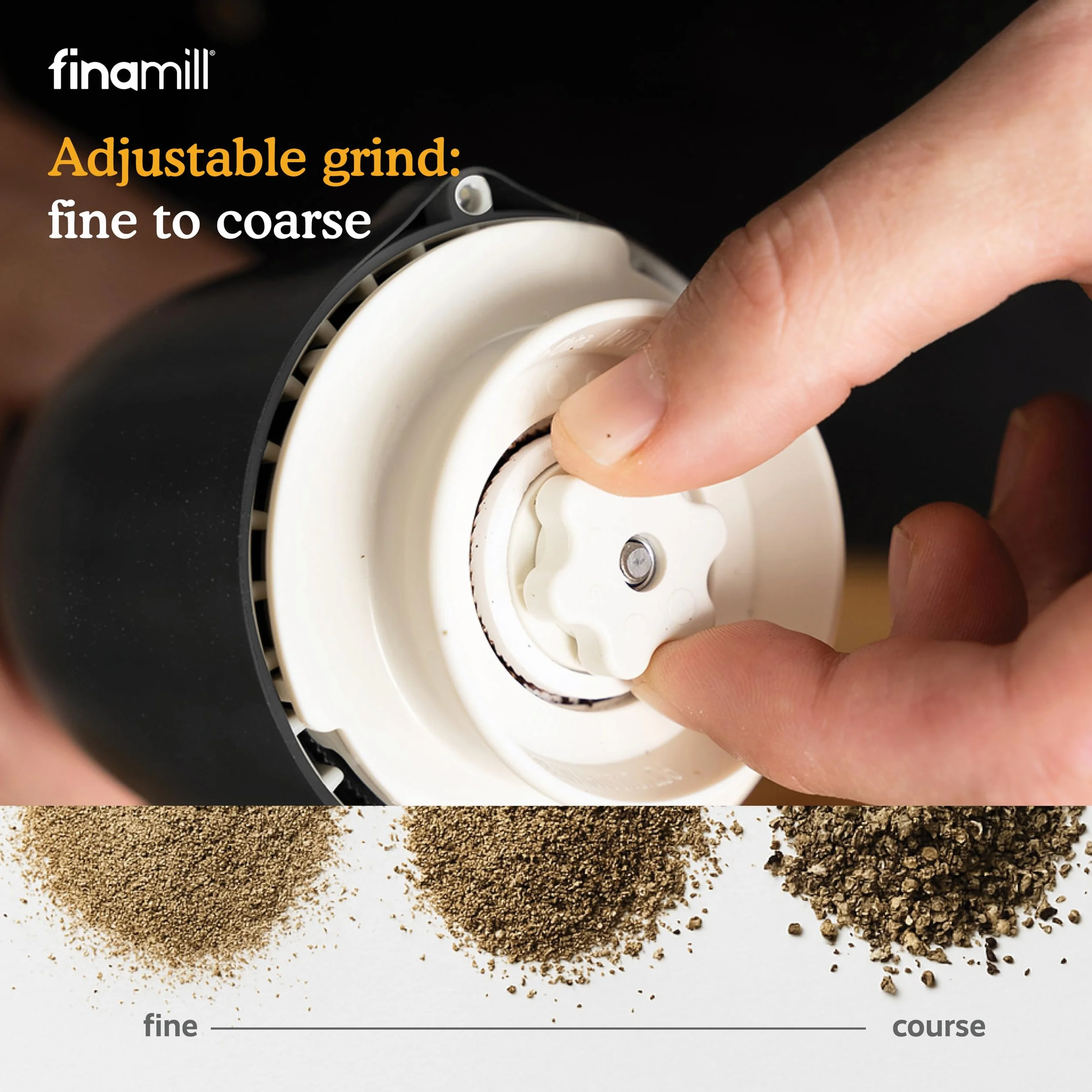 FinaMill GP813437-111OCB USB-Gewürzmühlen-Set, Kunststoff, Ozeanblau