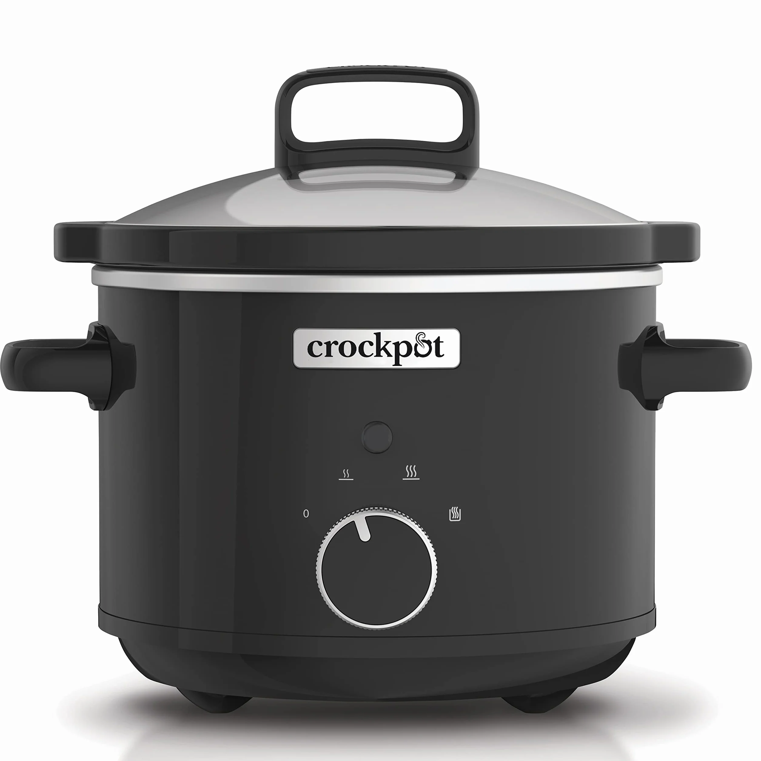 Crockpot Schongarer mit kratzfester DuraCeramic-Antihaftbeschichtung | Warmhaltefunktion | 4 l (3–4 Personen) | Weiß [CSC038X]