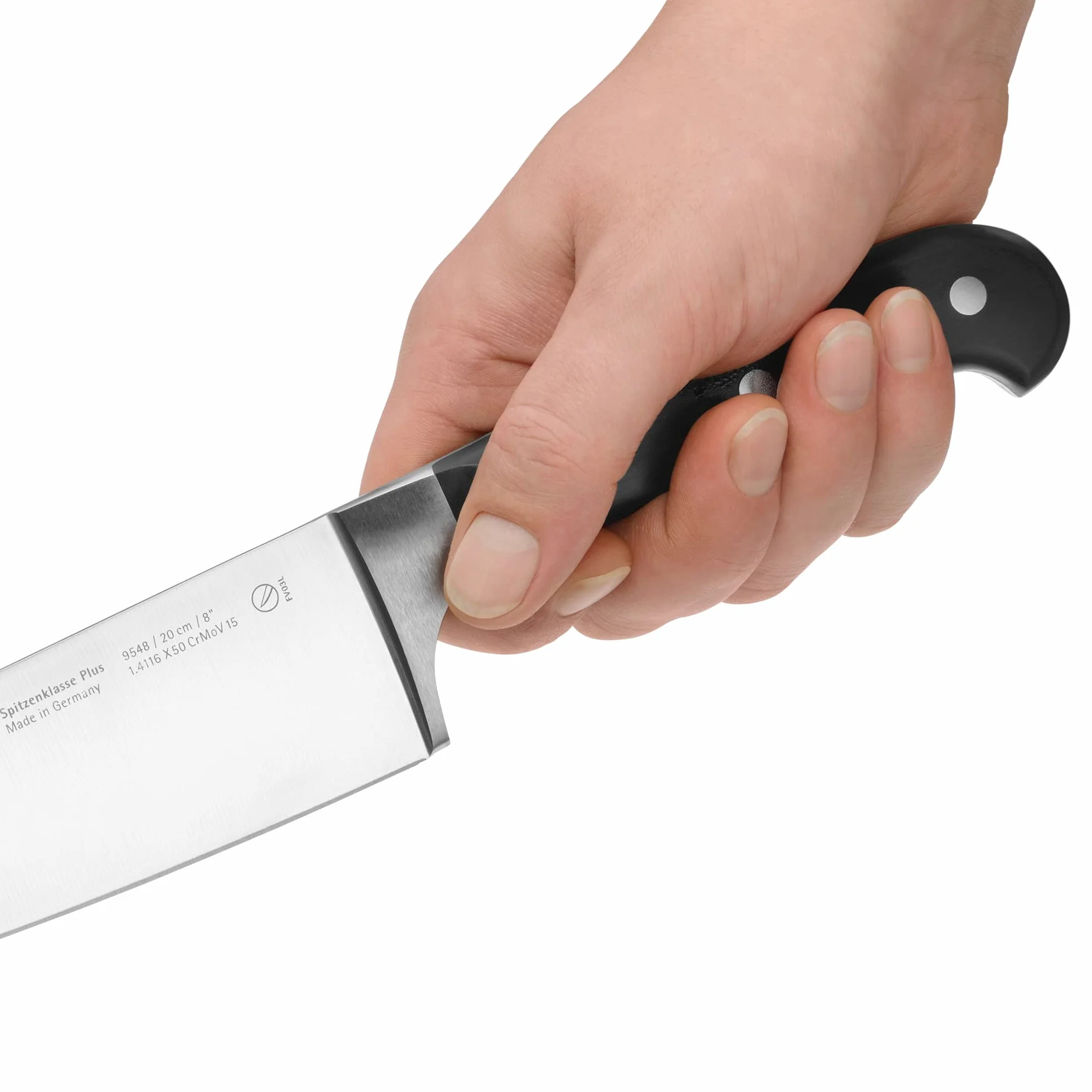 WMF Spitzenklasse Plus Chinesisches Hackmesser 30 cm, Made in Germany, Messer geschmiedet, Performance Cut, Klinge 17 cm