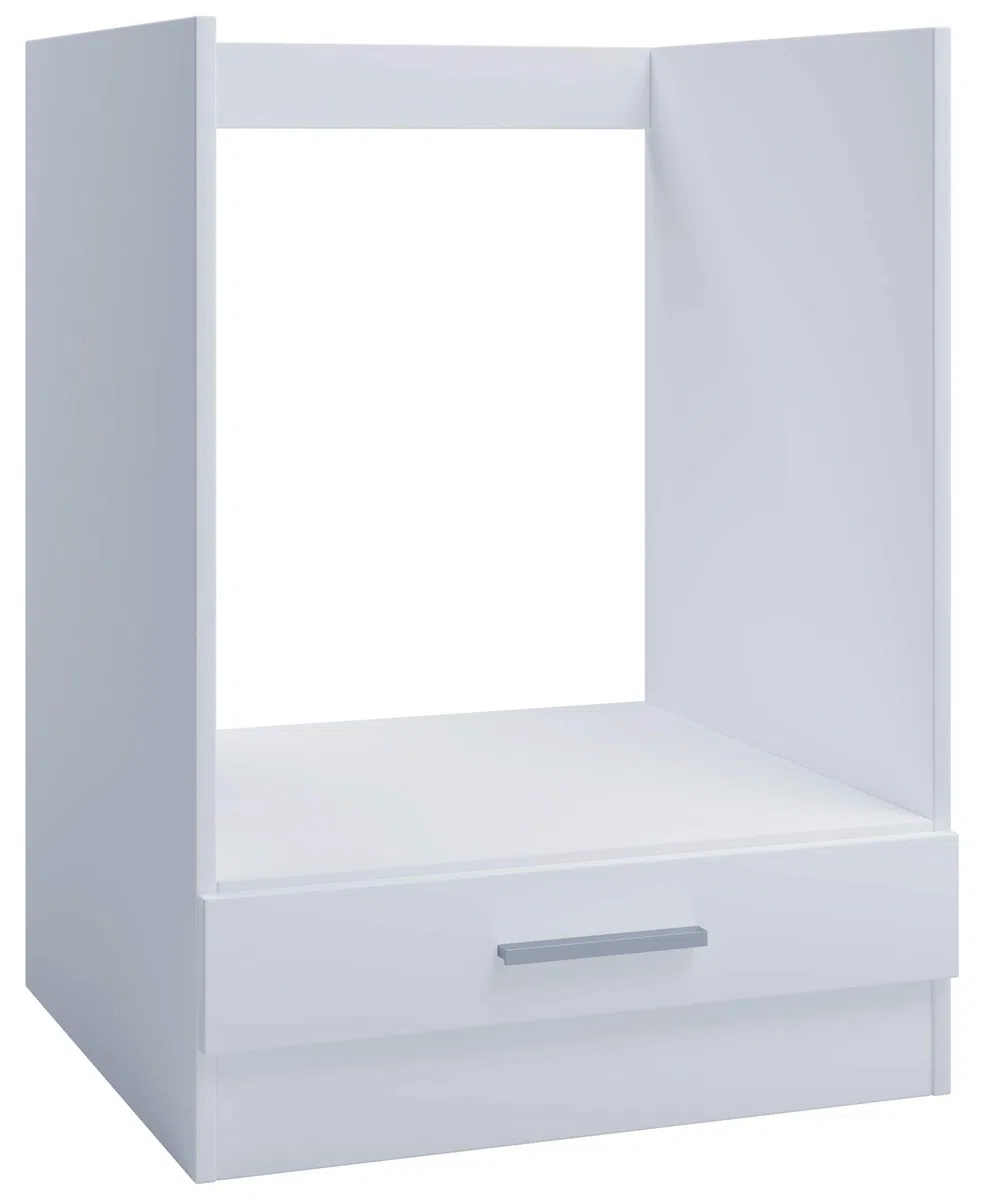 Backofenschrank für Einbauherd 60 cm weiß Unterschrank Backofen Herd