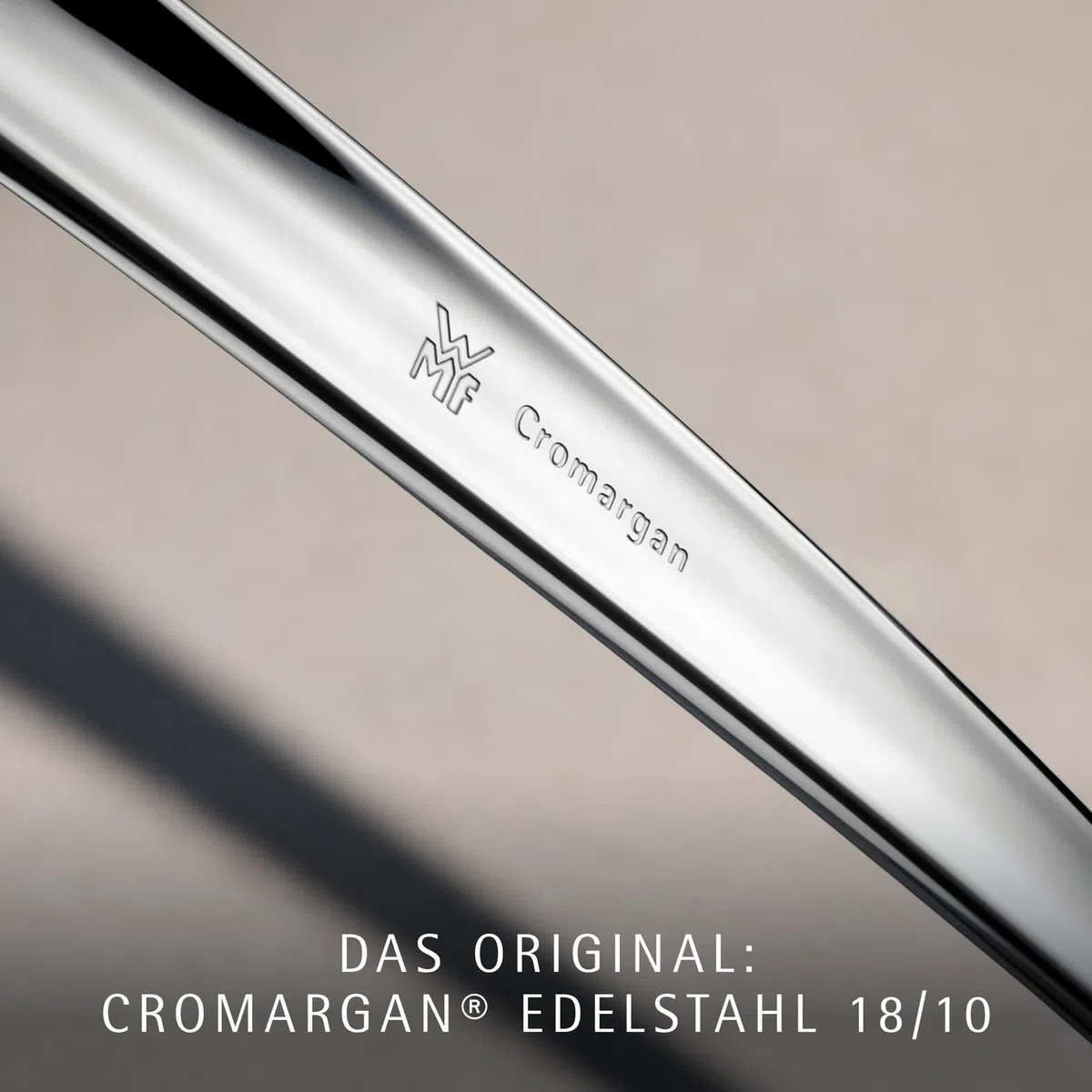 WMF Boston Besteckset 60-teilig für 12 Personen – Cromargan Edelstahl 18/10, poliert und rostfrei, spülmaschinenfest, Monobloc-Messer mit langlebiger Schärfe, elegantes Essbesteck für Alltag und Gäste