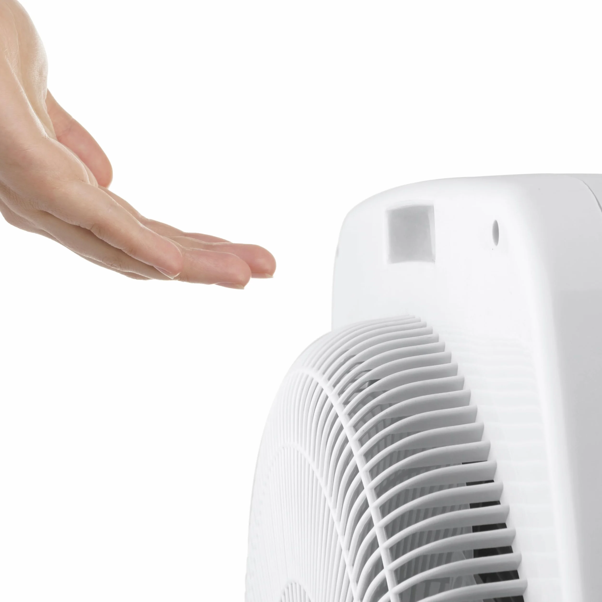 Orbegozo BF 0140 - Ventilator Box Fan mit 3 Geschwindigkeiten, Drehfunktion, Timer, Blattgröße von 40 cm, 60 W, Schwarz