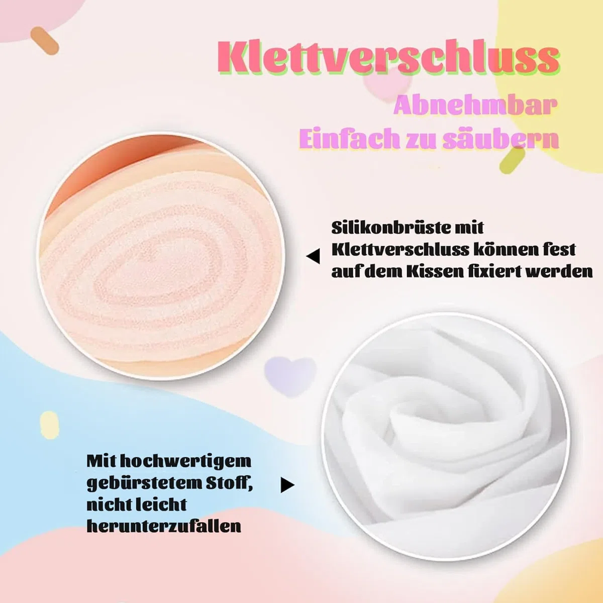 3D Silikon Pads für Anime Dakimakura Covers, passend für Japanisches Umarmungskissen 50x160cm, Machen Sie Ihr Anime Pillowcase Kissen weicher und realistischer