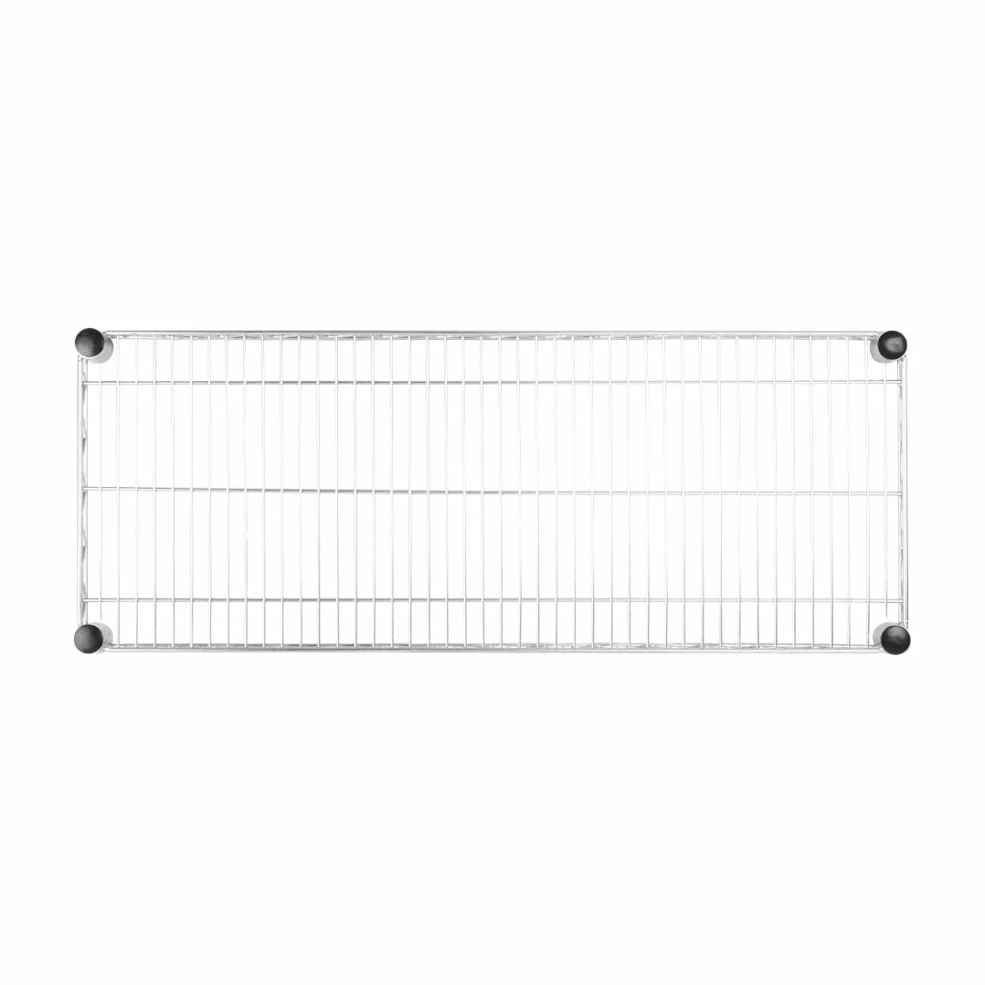 Vogue Gitterwandregal mit Halterungen 91cm breit