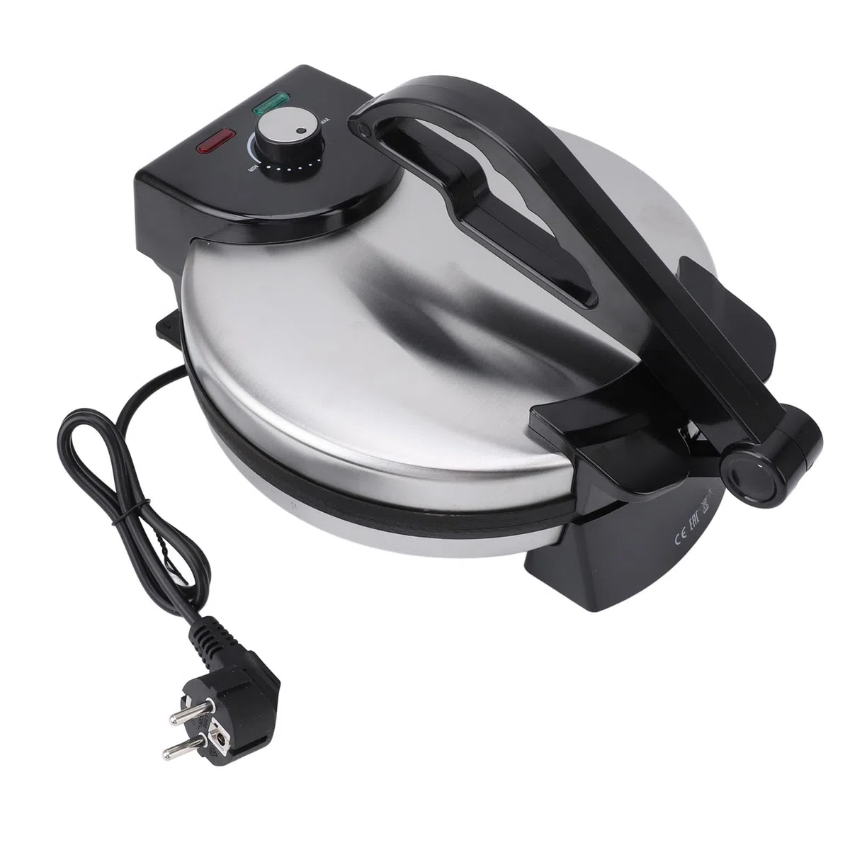 Generic Elektrischer Roti-Maker, Premium-Material, 1800 W, Antihaftbeschichtung, Roti-Maschine für Restaurants, Cafés, ABS-Aluminiumlegierung