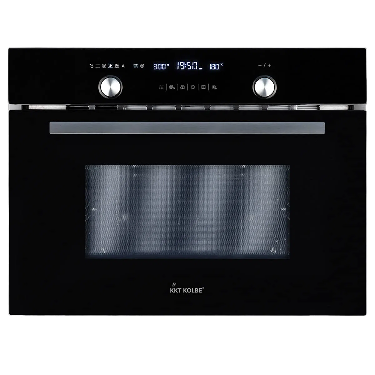 KKT KOLBE Einbaumikrowelle 60 cm | 44L | 3,35kW | Pizzafunktion | Grill | Umluft | Heißluft | Automatik-Timer | 2-fach Wärmeschutzverglasung | EBM4502S
