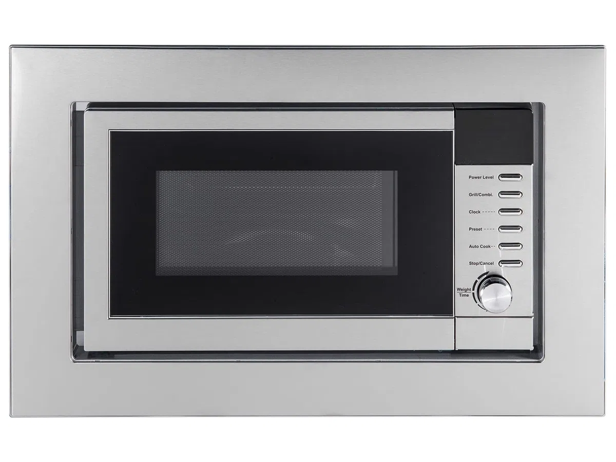 Amica EMW 13184 E Eingebaut Grill-Mikrowelle 20l 800W Edelstahl - Mikrowellen (Eingebaut, Grill-Mikrowelle, 20 l, 800 W, Knöpfe, Edelstahl)