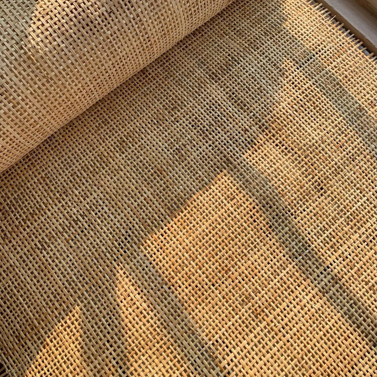 Wiener Geflecht, 100 x 200cm Natürliches Rattan, Wiener geflecht Meterware, Rattan meterware, Rattan Geflecht Meterware, Rattan-gurtband, Ratan, Wiener geflecht Schranktür, Möbel, Kommode, Schrank