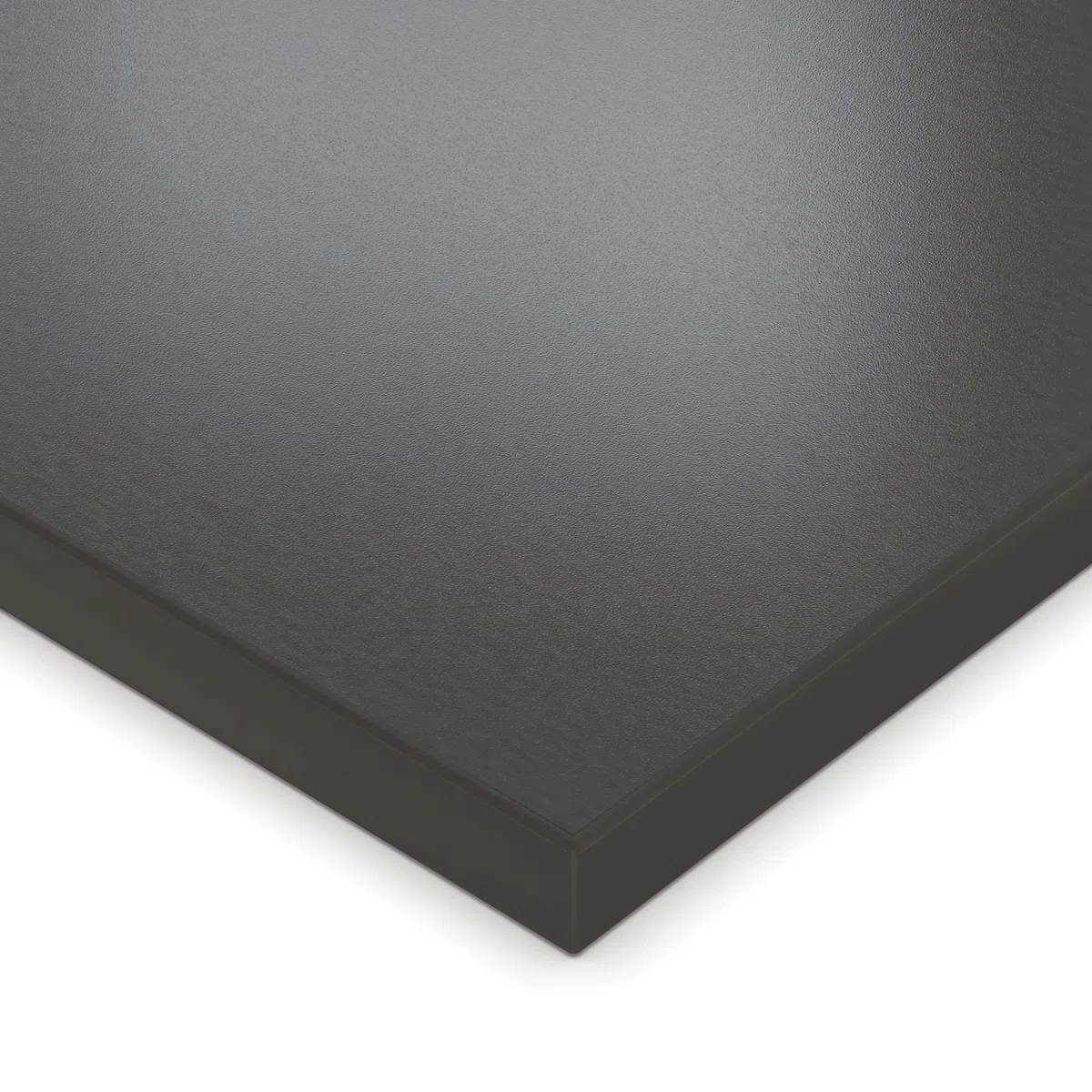 AUPROTEC Schreibtischplatte 28 mm 140x70 cm | wasserabweisend & Kratzfest | ideal für höhenverstellbare Tischgestelle in Homeoffice & Büro | Anthrazit | 2 mm ABS-Kante