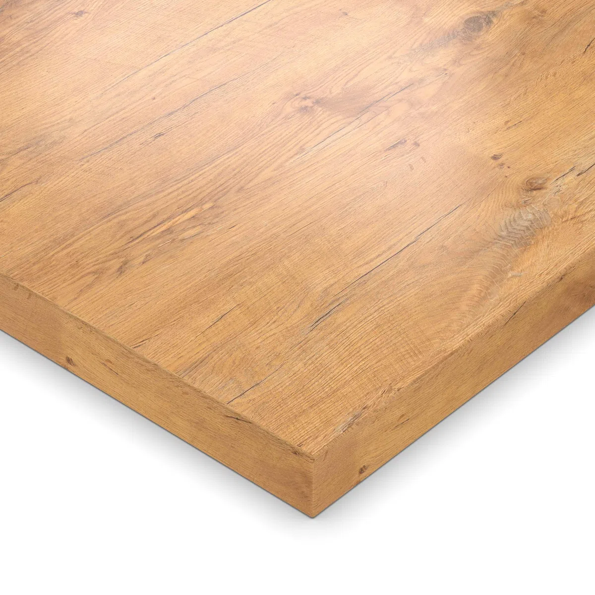 AUPROTEC Tischplatte 19mm Pale Lancelot Oak 120x60 cm I Spanplatte mit 1mm ABS Kante & PU-Verleimung I melaminharzbeschichtet I elegant & wasserabweisend