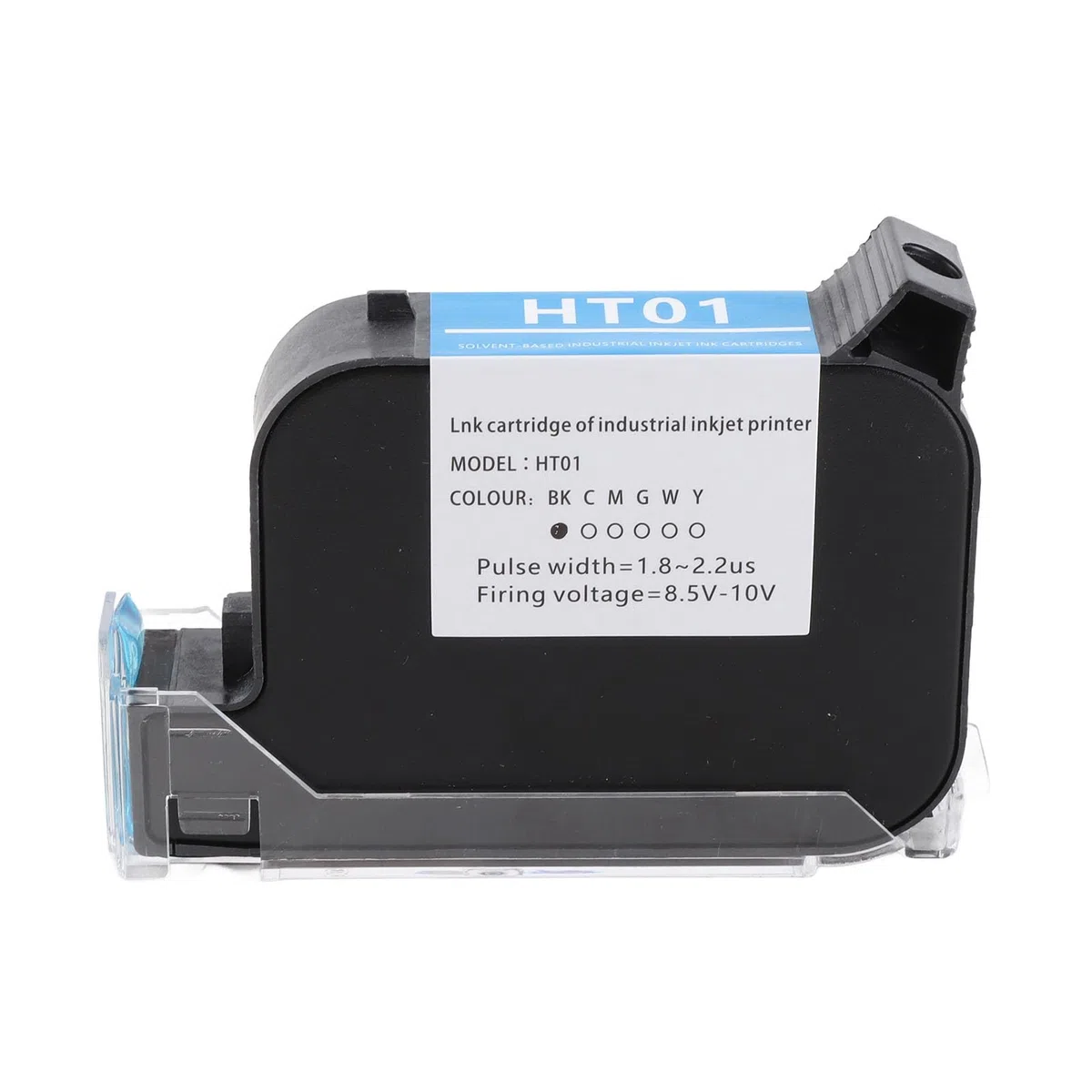 Jiawu Handheld -Drucker -Tinte Rapid Trocknen 42 Ml Kapazität für den Ersatz für den Industriellen Klassendrucker, Geeignet für Holzmetallleder Geeignet (Black)