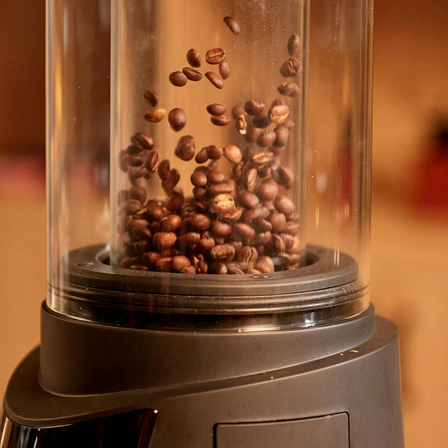 Smart Home Kaffeebohnenröster, Digitalanzeige, automatische und manuelle Modi, 300 g Kapazität, ultra-geringer Rauch, transparente Anzeige, automatische Kühlung, 230 V