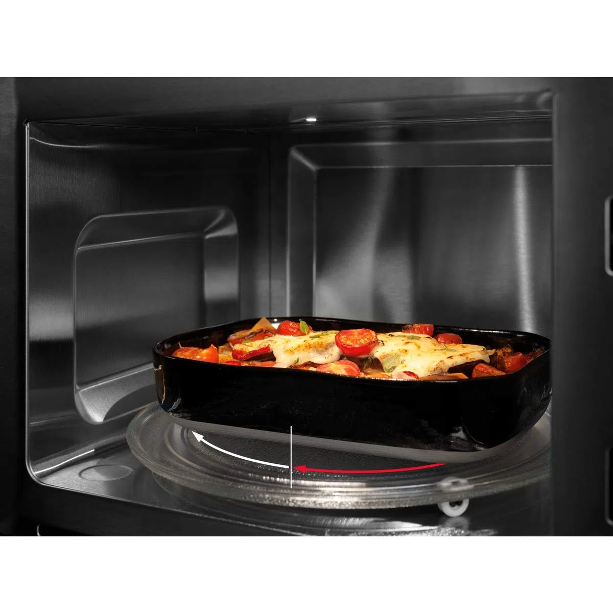 AEG MSB2548C-M Schwarz, Edelstahl Kombi-Mikrowelle Grill Integriert 25 l 900 W