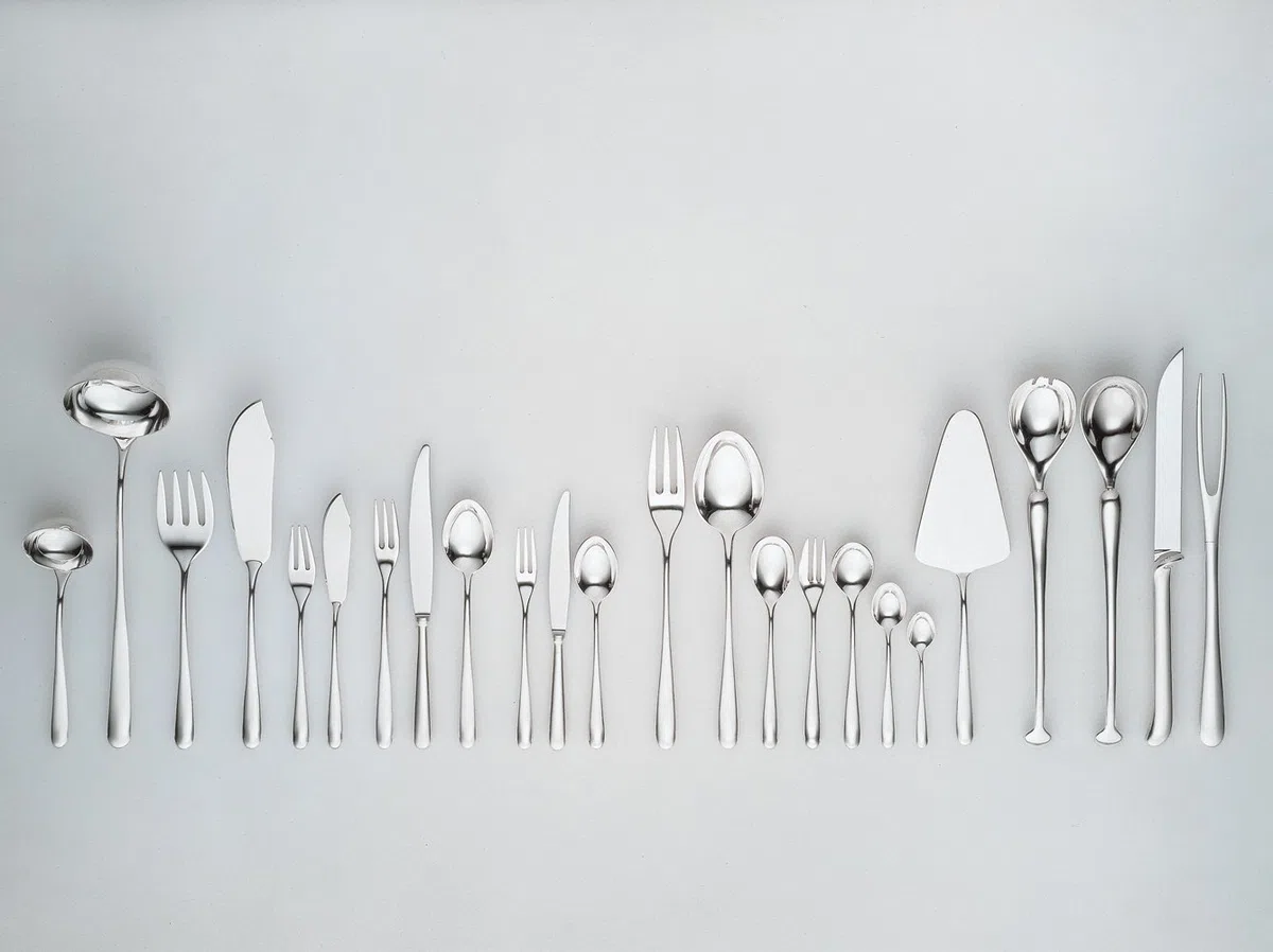Alessi 6 Stück Fischmesser CACCIA